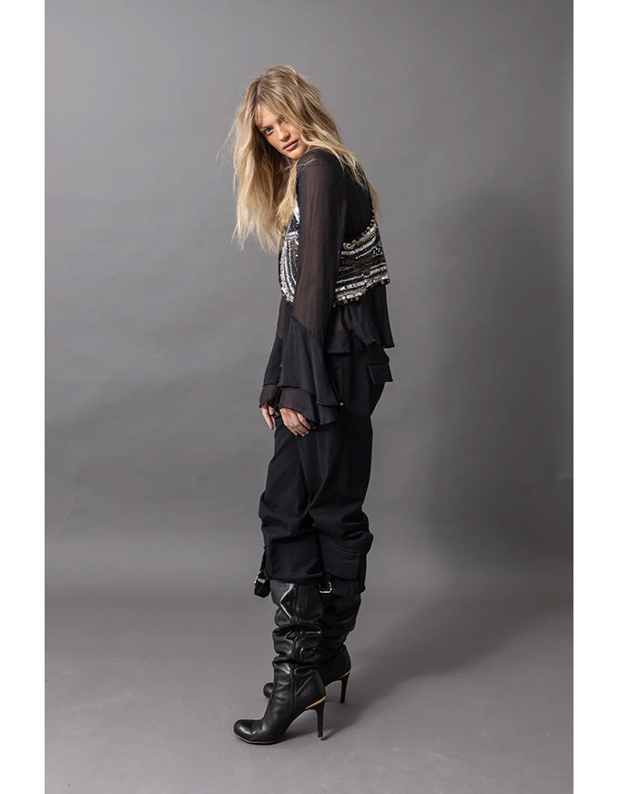 Amour Cargo Pant Black