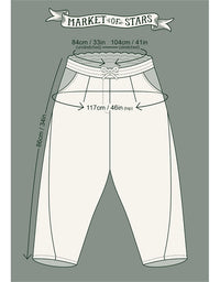 Map of my Heart Artist Boho Linen Pants