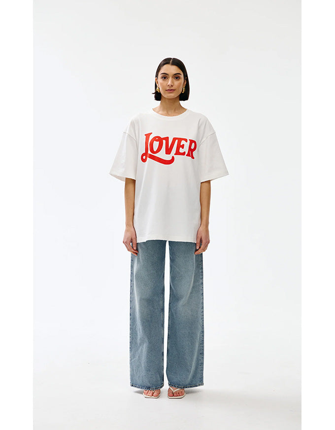 Lover Tee White