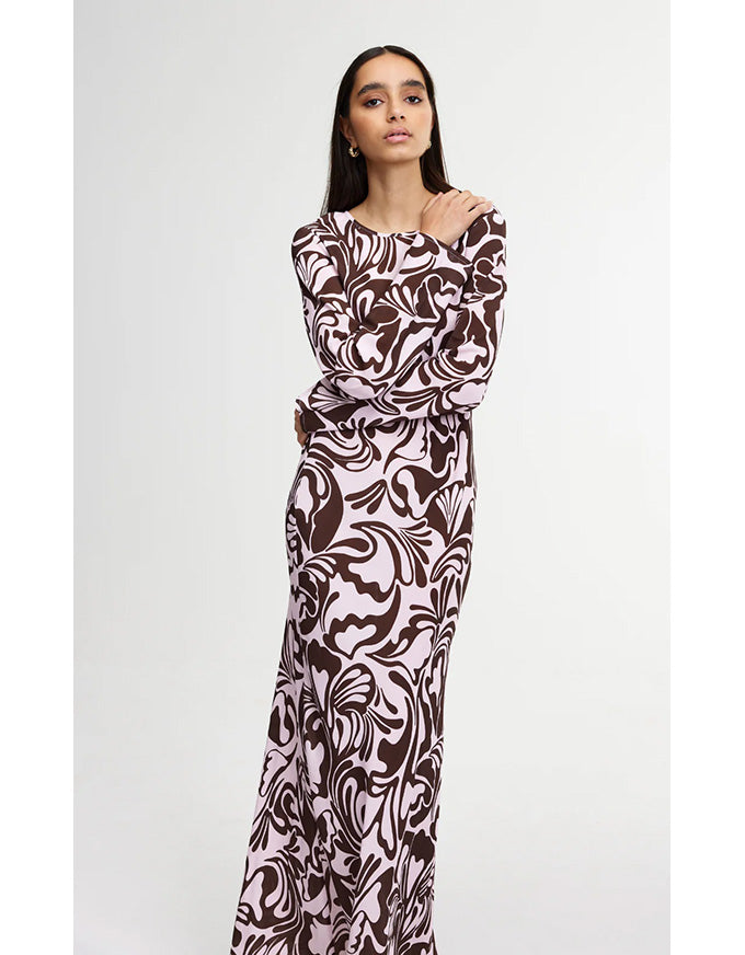 Nadia Dress Marble