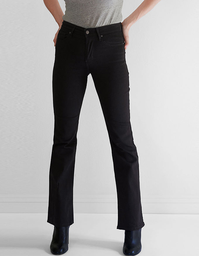 725 Hi Rise Boot Cut Soft Black