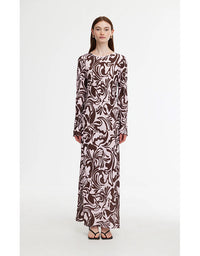 Nadia Dress Marble