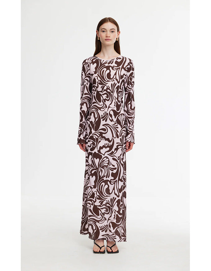 Nadia Dress Marble