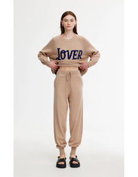 Eliza Knit Pant Stone