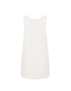 Mini Dress Natural White - 100% Hemp