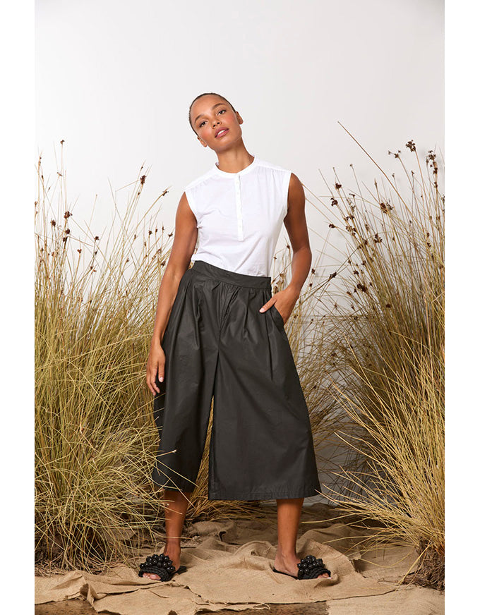 Stingray Sleeveless Top White