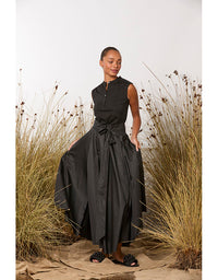 Stingray Sleeveless Top Black