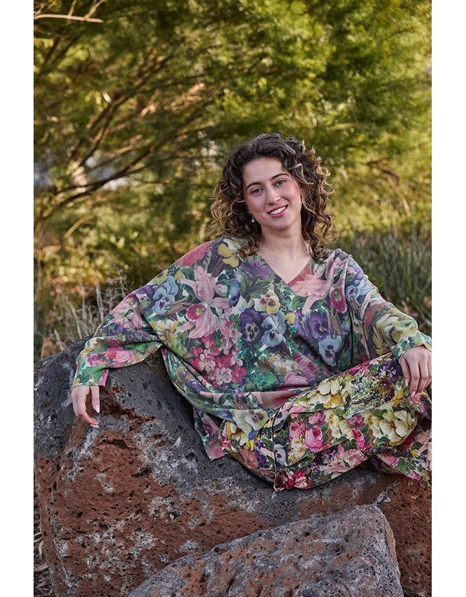 Calla Bloom Knit Jumper