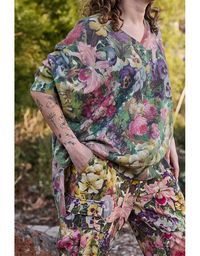 Calla Bloom Knit Jumper