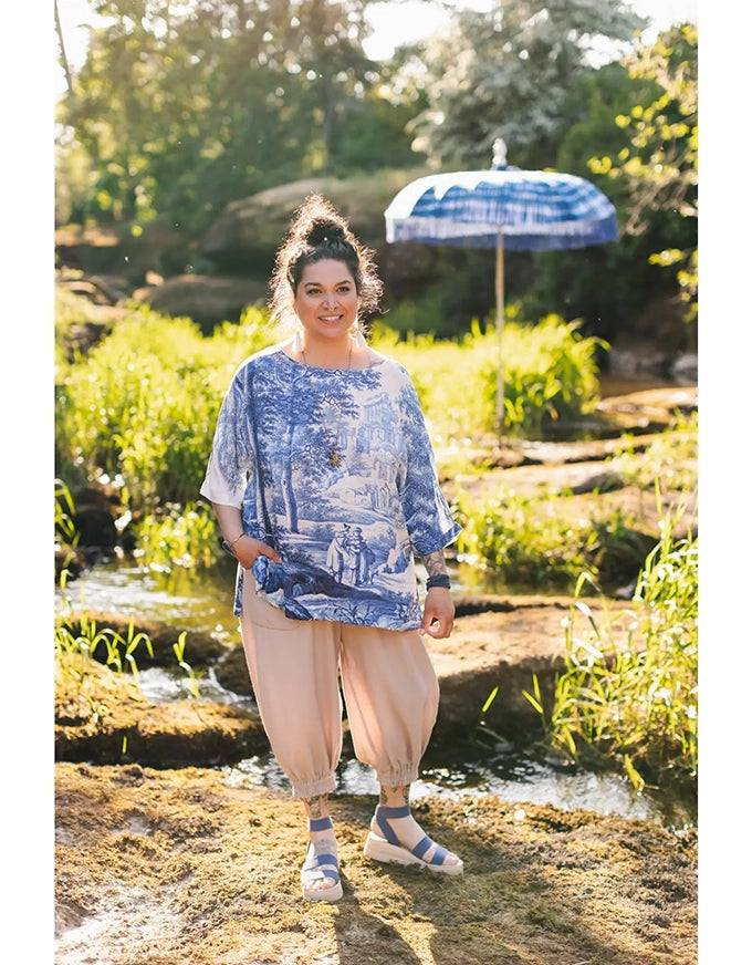 Let The Light In Pixie Tee Luxe Bamboo Tunic Shirt