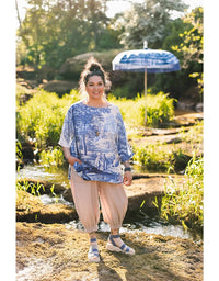 Let The Light In Pixie Tee Luxe Bamboo Tunic Shirt