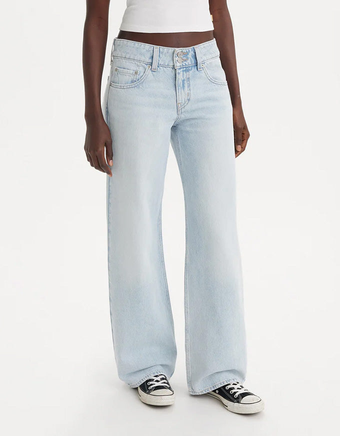 Superlow Loose Jeans Abraided Art