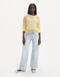 Superlow Loose Jeans Abraided Art
