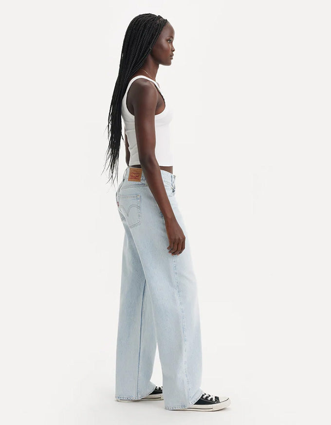 Superlow Loose Jeans Abraided Art