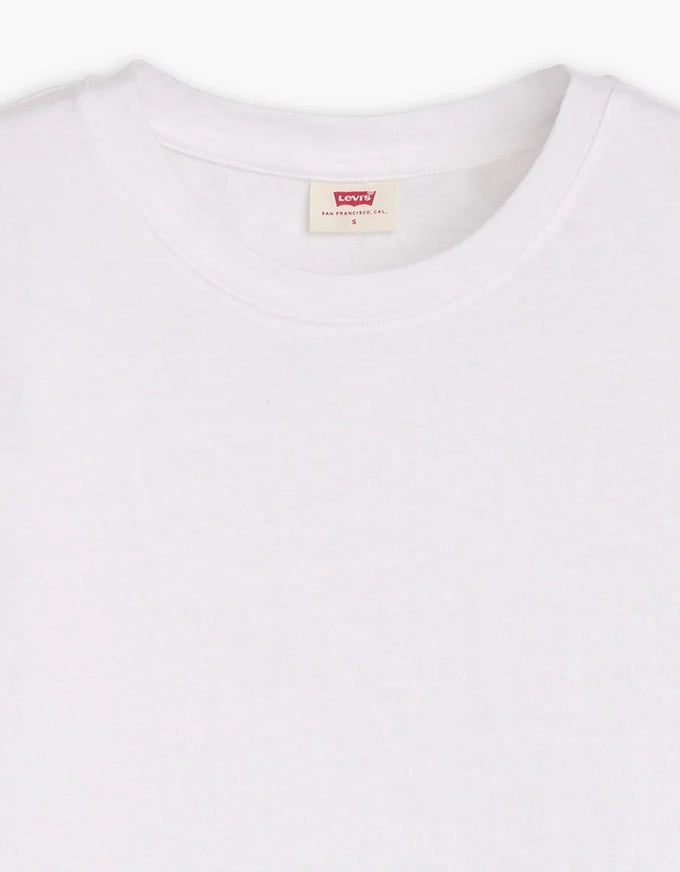 Boxy Tank White Slub