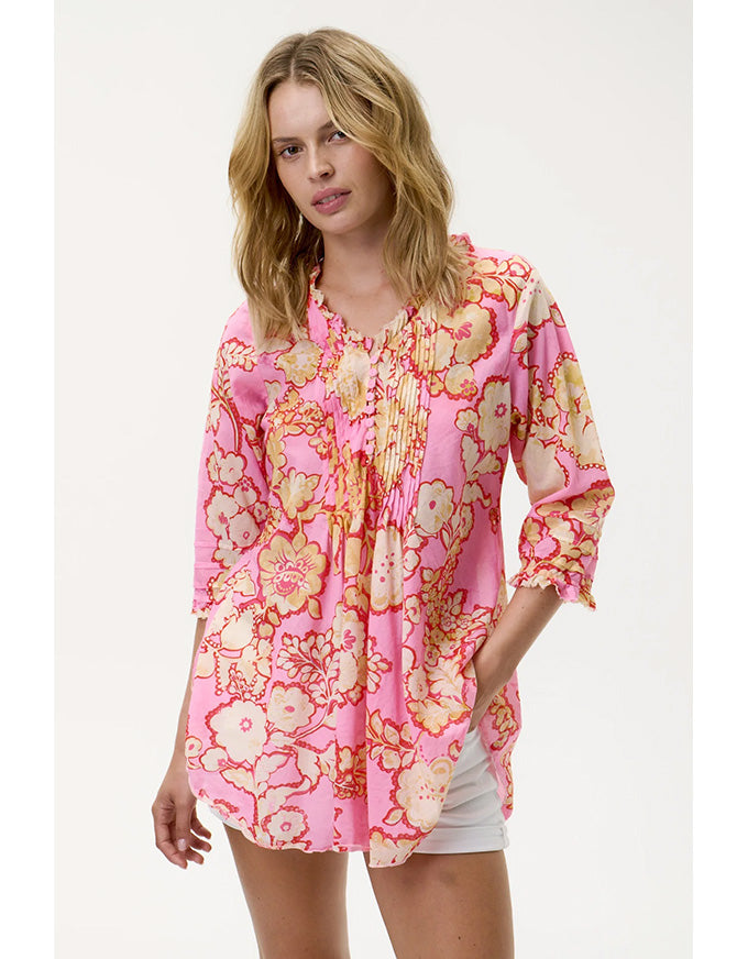 Poppy Top Coral Bay Cotton Pink