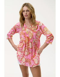 Poppy Top Coral Bay Cotton Pink