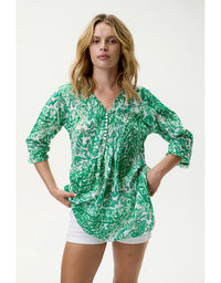 Poppy Top Esperance Cotton Green