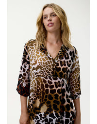 Jazz Dress Lipari Viscose Leopard