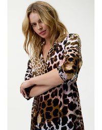 Jazz Dress Lipari Viscose Leopard