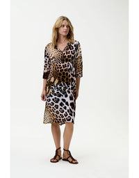 Jazz Dress Lipari Viscose Leopard