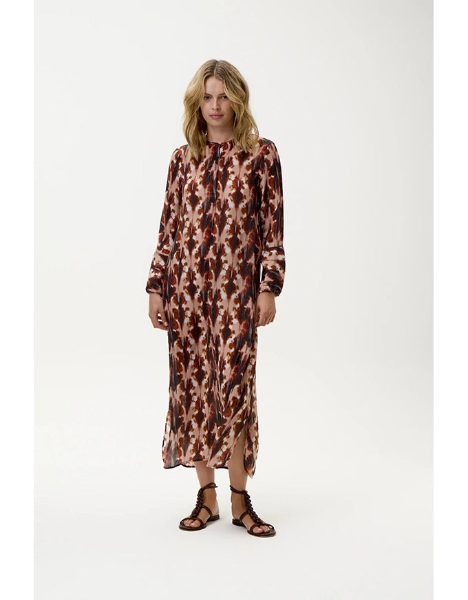 Long Genie Mallorca Viscose Mocha