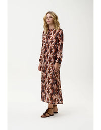 Long Genie Mallorca Viscose Mocha