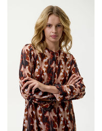 Long Genie Mallorca Viscose Mocha