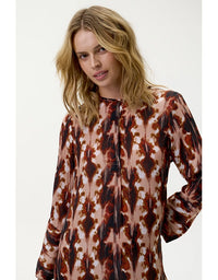 Long Genie Mallorca Viscose Mocha