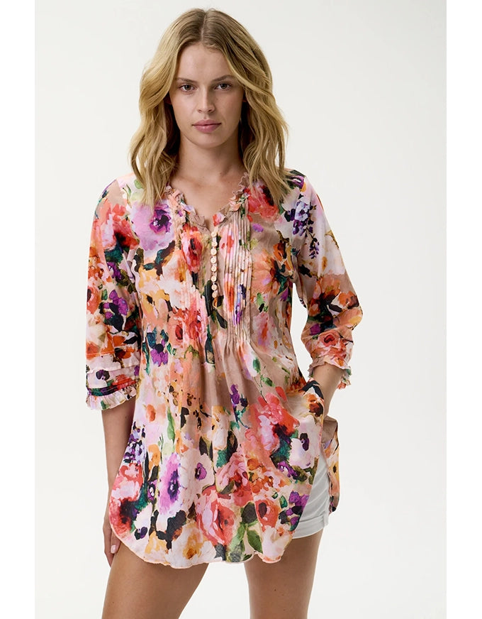 Poppy Top Soller Cotton Multi