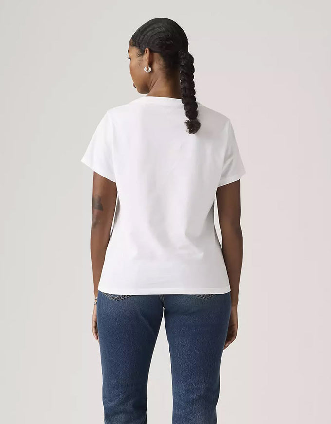 Favourite V-Neck Bright White Tee