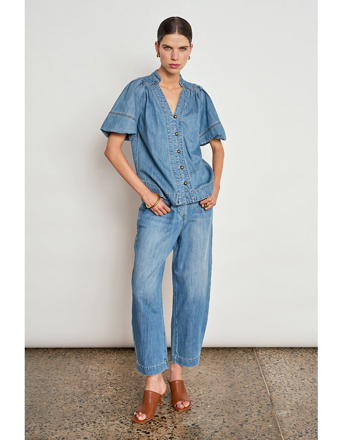 Ascend Pant Mid Wash Denim