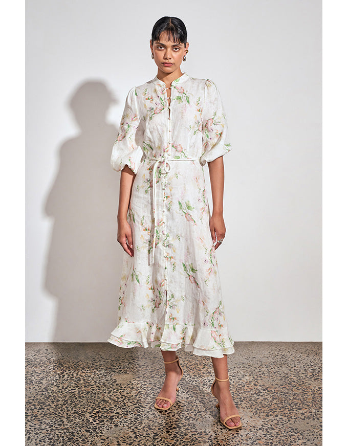 Clarity Dress Painterly Bloom