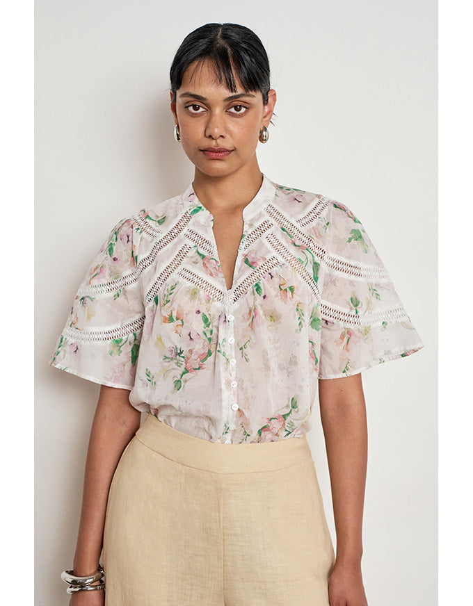 Pulse Top Painterly Bloom