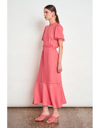 Poem Dress Flamingo