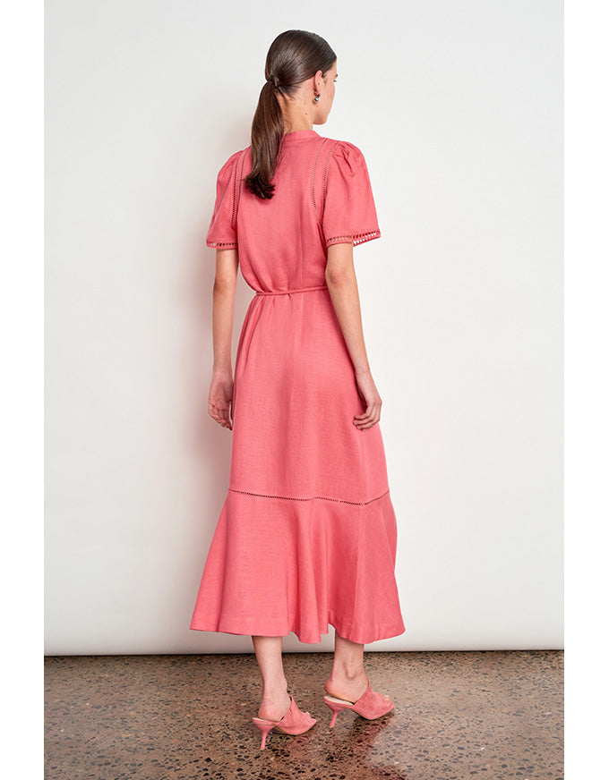 Poem Dress Flamingo