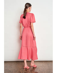 Poem Dress Flamingo