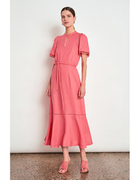 Poem Dress Flamingo