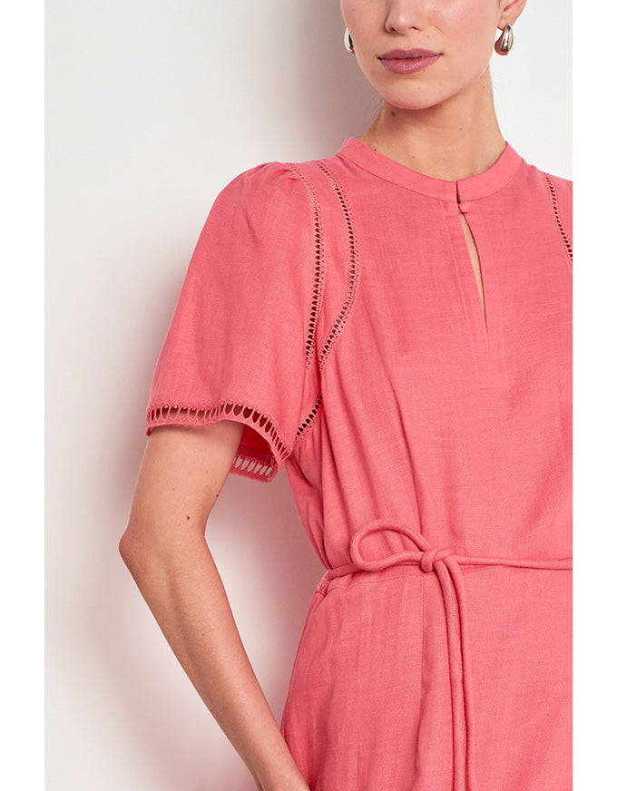 Poem Dress Flamingo