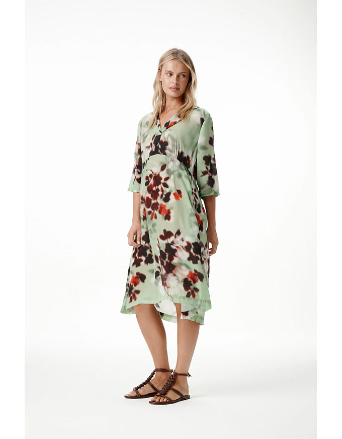 Jazz Dress Pistachio Haze Viscose Pistachio