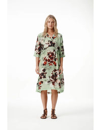 Jazz Dress Pistachio Haze Viscose Pistachio