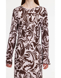 Nadia Dress Marble