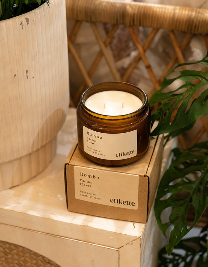 BOMBO Candle / Cactus Flower 500ml