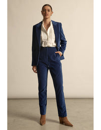 Noble Pant Sapphire Velvet