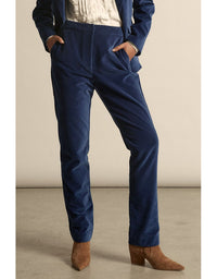Noble Pant Sapphire Velvet