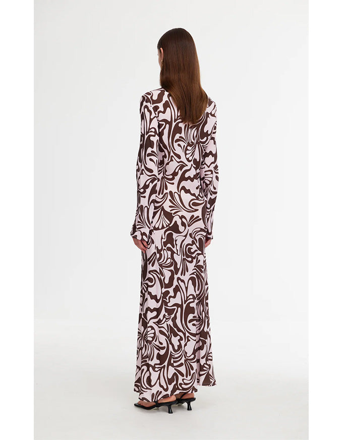 Nadia Dress Marble