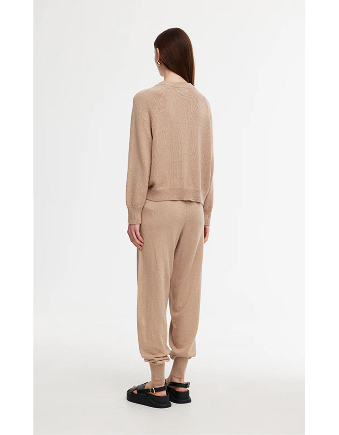 Eliza Knit Pant Stone