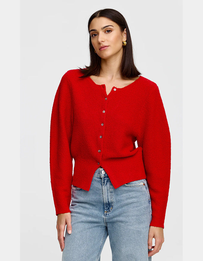 Montana Cardigan Cherry