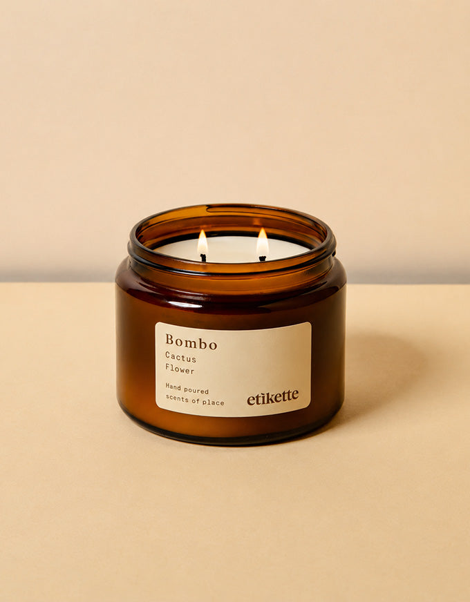 BOMBO Candle / Cactus Flower 500ml