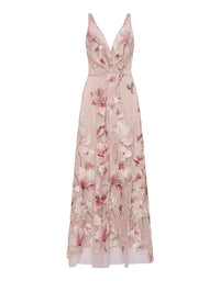 Elena Midi Dress Blush Pink